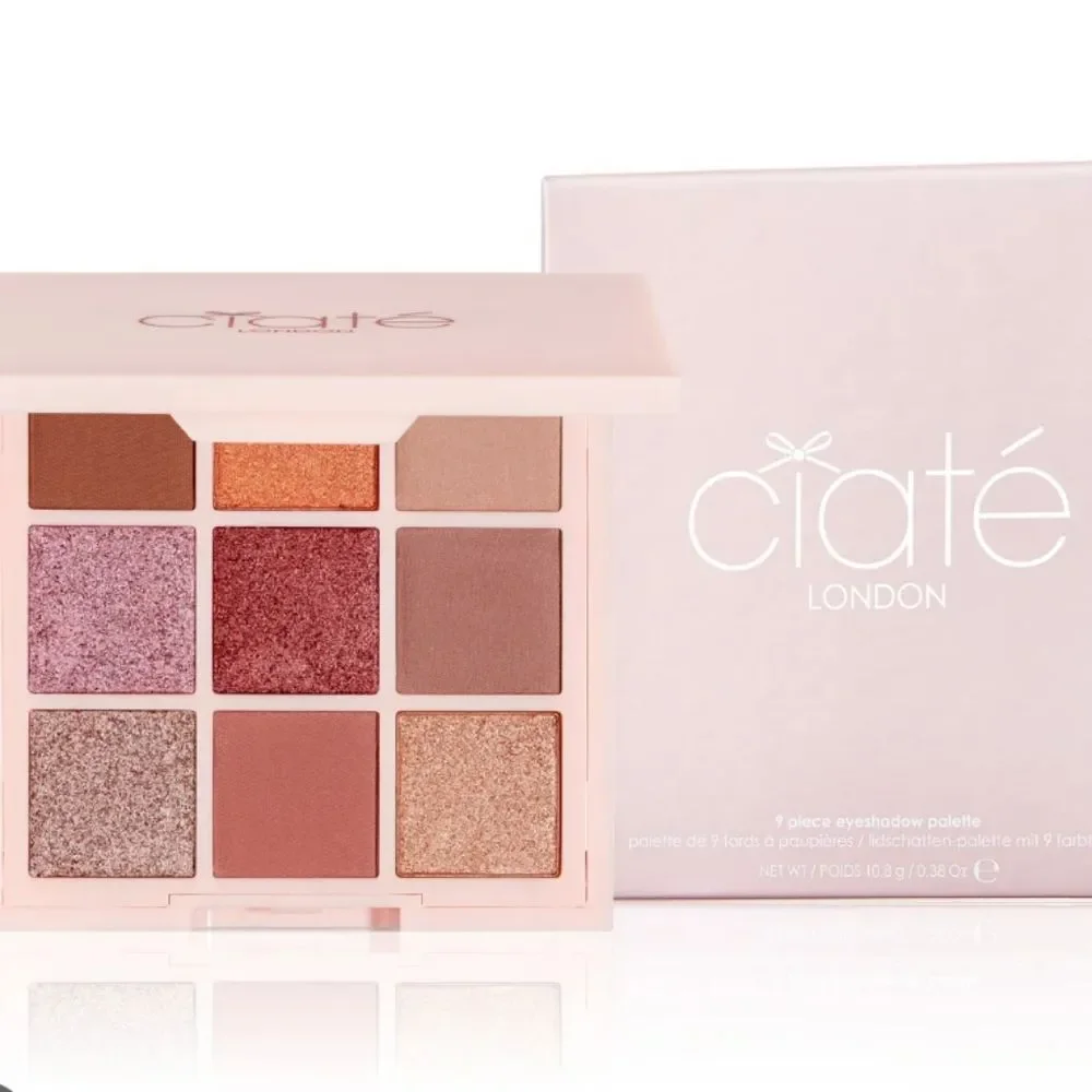 Ciate‎ London 9 Piece Metallic & Mattes Eyeshadow Palette